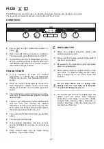 Preview for 27 page of AEG COMPETENCE D5701-4 Installation And Operating Instructions Manual