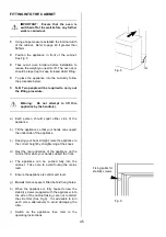 Preview for 45 page of AEG COMPETENCE D5701-4 Installation And Operating Instructions Manual