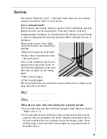 Preview for 39 page of AEG COMPETENCE E1000-2 Operating Instructions Manual