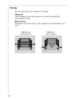 Предварительный просмотр 26 страницы AEG COMPETENCE E1100-2 User Instructions