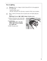 Предварительный просмотр 39 страницы AEG COMPETENCE E1100-2 User Instructions