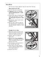 Предварительный просмотр 41 страницы AEG COMPETENCE E1100-2 User Instructions