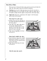 Предварительный просмотр 42 страницы AEG COMPETENCE E1100-2 User Instructions