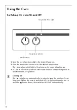 Предварительный просмотр 14 страницы AEG COMPETENCE E1100-4 User Information