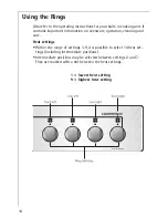 Предварительный просмотр 14 страницы AEG COMPETENCE E3000-1 Operating Instructions Manual