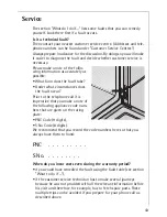 Предварительный просмотр 43 страницы AEG COMPETENCE E3000-1 Operating Instructions Manual