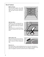 Предварительный просмотр 10 страницы AEG COMPETENCE E3140-1 Operating Instructions Manual