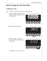 Предварительный просмотр 11 страницы AEG COMPETENCE E4100-1 User Instructions