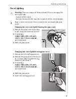 Предварительный просмотр 47 страницы AEG COMPETENCE E4100-1 User Instructions