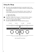 Предварительный просмотр 12 страницы AEG COMPETENCE E4101-4 Operating Instructions Manual