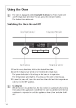 Предварительный просмотр 14 страницы AEG COMPETENCE E4101-4 Operating Instructions Manual