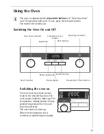 Предварительный просмотр 15 страницы AEG COMPETENCE E5731-4 Operating Instructions Manual