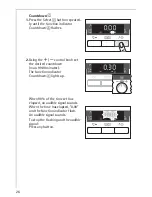 Предварительный просмотр 26 страницы AEG COMPETENCE E5731-4 Operating Instructions Manual