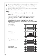 Предварительный просмотр 34 страницы AEG COMPETENCE E5731-4 Operating Instructions Manual