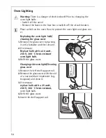 Предварительный просмотр 54 страницы AEG COMPETENCE E5731-4 Operating Instructions Manual