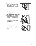 Предварительный просмотр 59 страницы AEG COMPETENCE E5731-4 Operating Instructions Manual