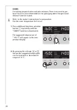 Предварительный просмотр 26 страницы AEG COMPETENCE E8140-1 Operating Instructions Manual