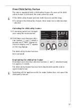 Предварительный просмотр 37 страницы AEG COMPETENCE E8140-1 Operating Instructions Manual