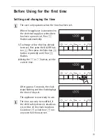 Preview for 11 page of AEG COMPETENCE E8871-4 Operating Instructions Manual