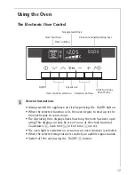 Preview for 17 page of AEG COMPETENCE E8871-4 Operating Instructions Manual