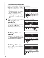 Preview for 18 page of AEG COMPETENCE E8871-4 Operating Instructions Manual