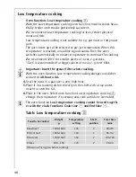 Preview for 48 page of AEG COMPETENCE E8871-4 Operating Instructions Manual