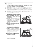 Preview for 59 page of AEG COMPETENCE E8871-4 Operating Instructions Manual