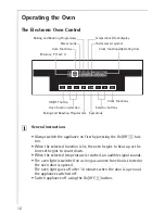 Предварительный просмотр 12 страницы AEG COMPETENCE KB9820E User Information