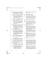 Предварительный просмотр 142 страницы AEG CS 5 Operating Instructions Manual