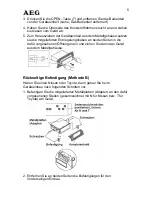 Предварительный просмотр 7 страницы AEG CS MP 300 Owner'S Manual