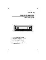 Preview for 29 page of AEG CS MP 300 Owner'S Manual