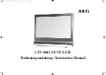 Preview for 1 page of AEG CTV 4842 Instruction Manual