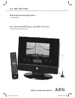 AEG CTV 4889 Instruction Manual preview