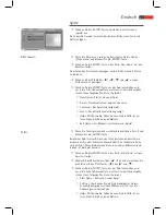 Предварительный просмотр 43 страницы AEG CTV 4944 Instruction Manual