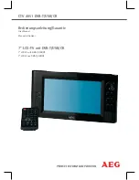 AEG CTV 4951 User Manual preview