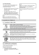 Предварительный просмотр 269 страницы AEG DBE5670M User Manual