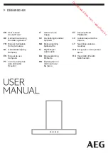 AEG DBE6980HM User Manual preview