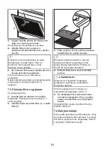 Preview for 21 page of AEG DDE5960B User Manual