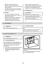 Preview for 79 page of AEG DDE5960B User Manual