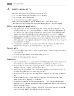 Preview for 4 page of AEG DE4003000 User Manual