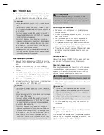 Предварительный просмотр 72 страницы AEG DG5552 Instruction Manual