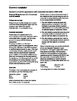 Preview for 7 page of AEG DL600N PROFI_LINE Instructions For Installation And Use Manual