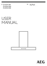 AEG DLE0431B User Manual preview