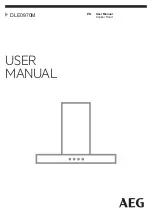 AEG DLE0970M User Manual preview