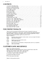 Preview for 2 page of AEG DualSense 7000 User Manual