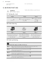 Предварительный просмотр 8 страницы AEG DUB331110M User Manual