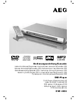 AEG DVD 4502 Instruction Manual preview