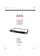 AEG DVD-4514 Operating Manual preview