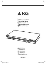 Preview for 1 page of AEG DVD 4517 Operation Manual