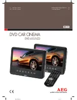 AEG DVD 4555 LCD Instruction Manual preview